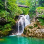 cascade Rivière Radovna Gorges de Vintgar Slovénie